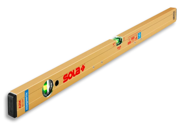 Sola Alu Magnetwasserwaage AZM Wasserwaage von 400 mm - 2000 mm zur Auswahl