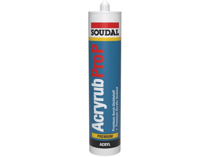 Soudal Acryrub PRO P weiß Maleracryl Acryl Dichtstoff Premium Qualität 310ml