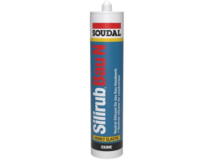 Soudal Silirub Bau N Bausilikon Silikon Silicon Dichtstoff div Farben