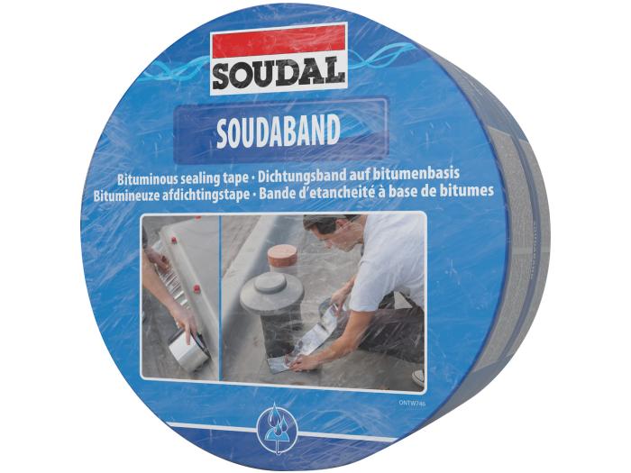 Soudal Bitumenband Soudaband Reparaturband Dachreparatur Dichtband ALU 10m