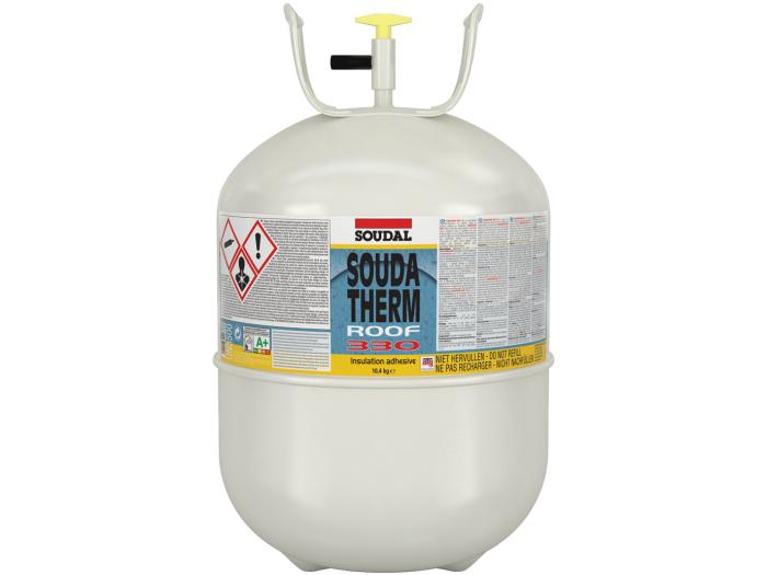 10,4kg Soudal Soudatherm Roof 330 Profi Schaum Dämmung Dach Kleber Dachkleber