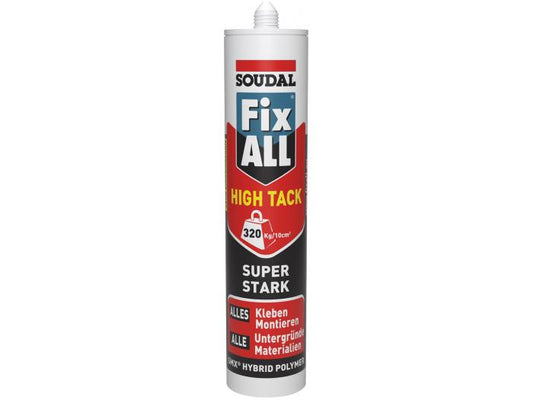 Soudal Fix All High Tack Hybrid Polymer Dichstoff Klebstoff Universalkleber div. Farben