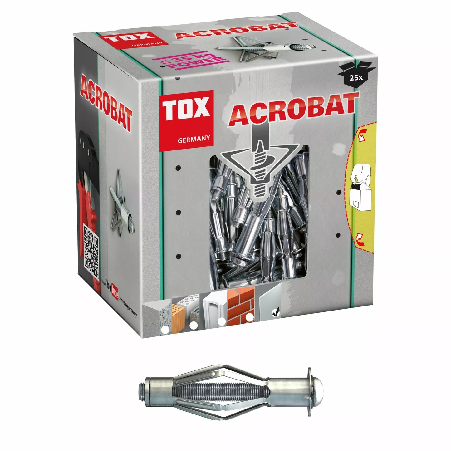 TOX-Acrobat Hohlraumdübel VE25